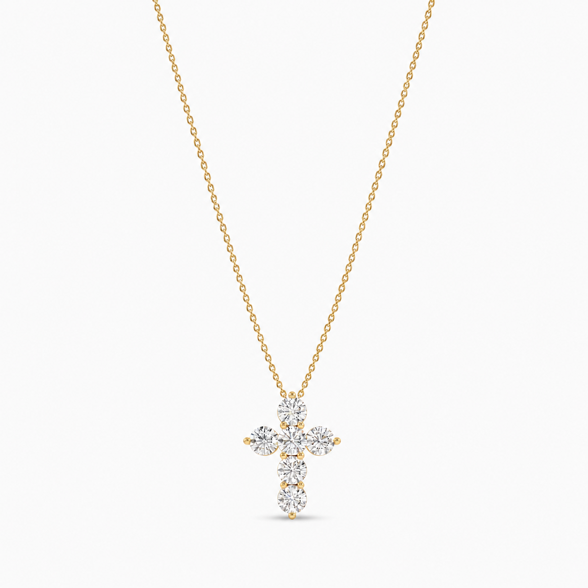Ice Cross Necklace
