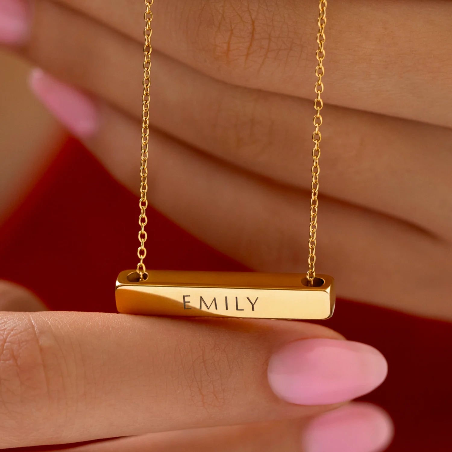 Name Bar Necklace