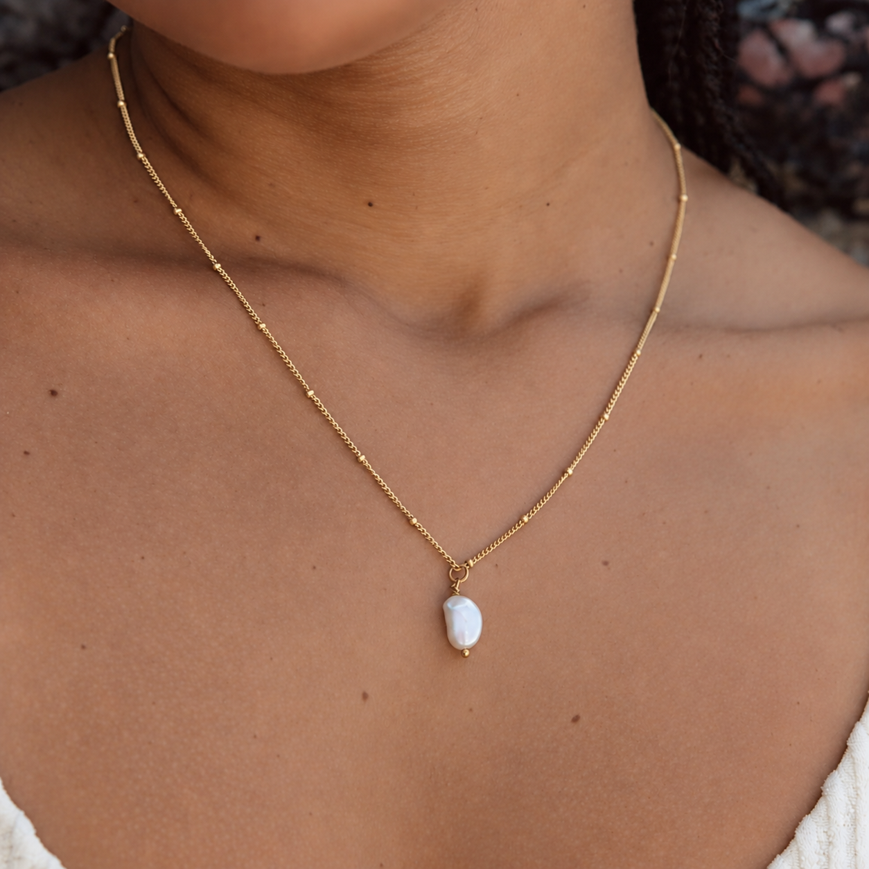 Eloise Pearl Necklace
