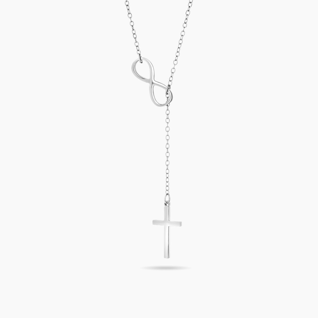 Stracka Infini Cross Necklace