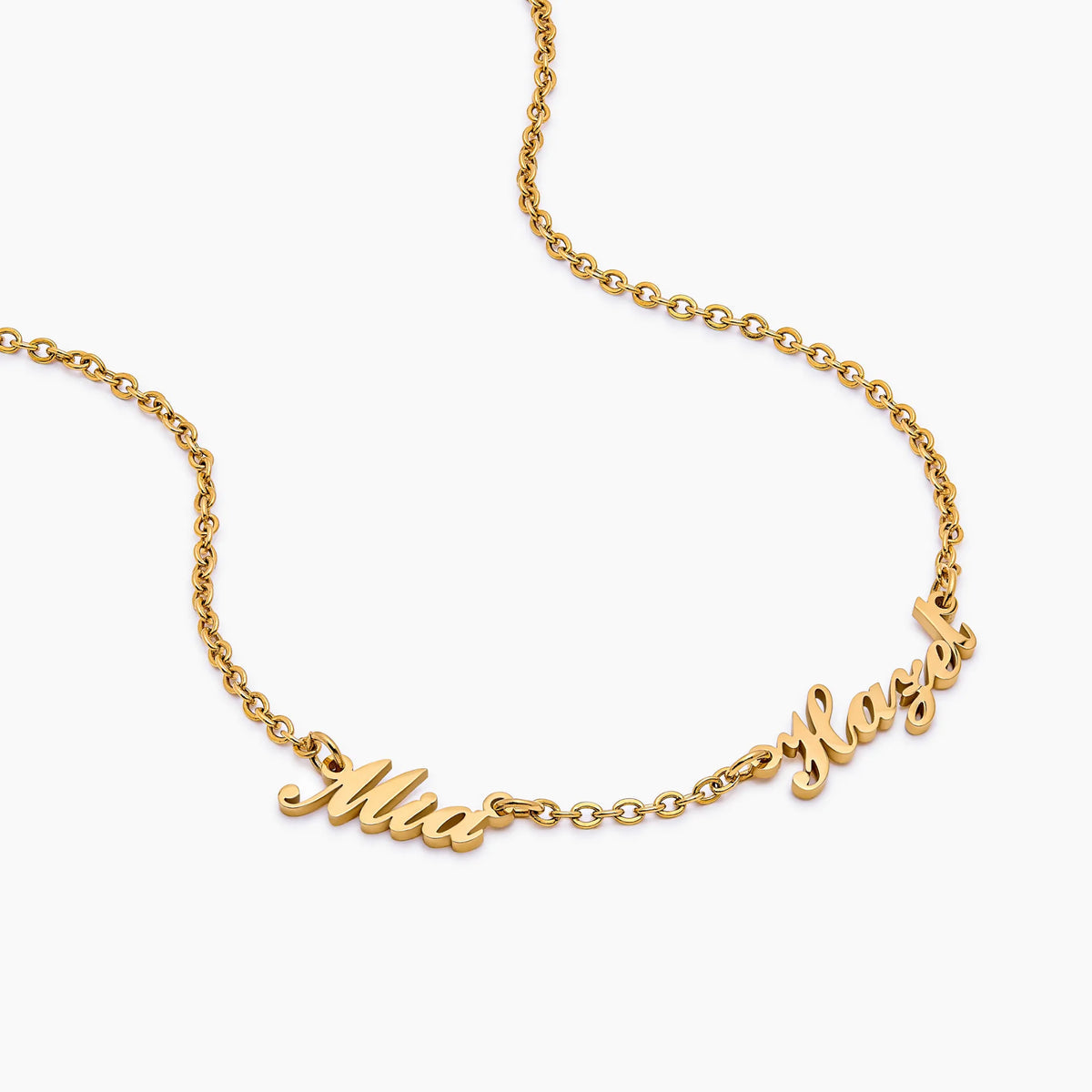 Multi Signature Name Necklace