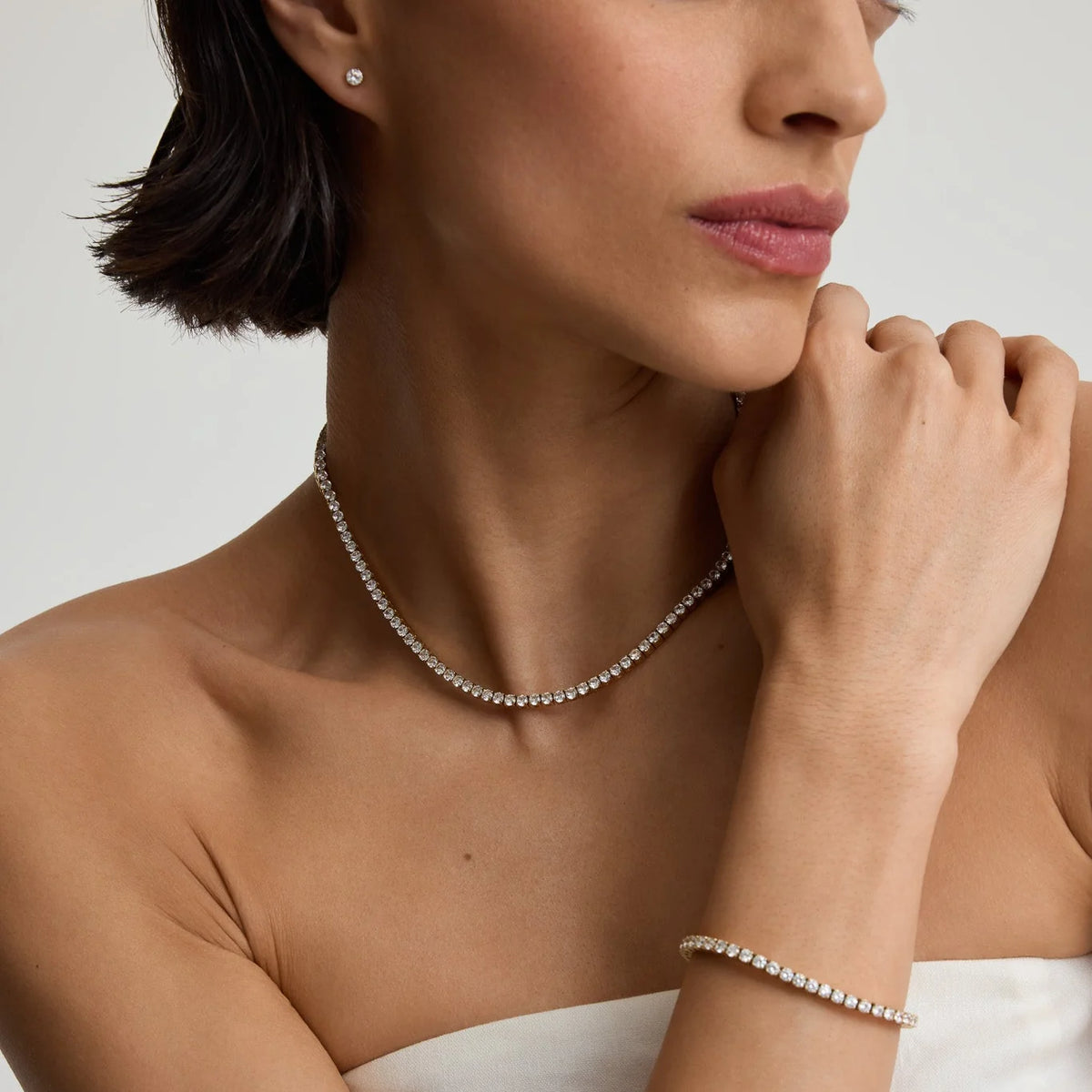 Tennis Chain Necklace