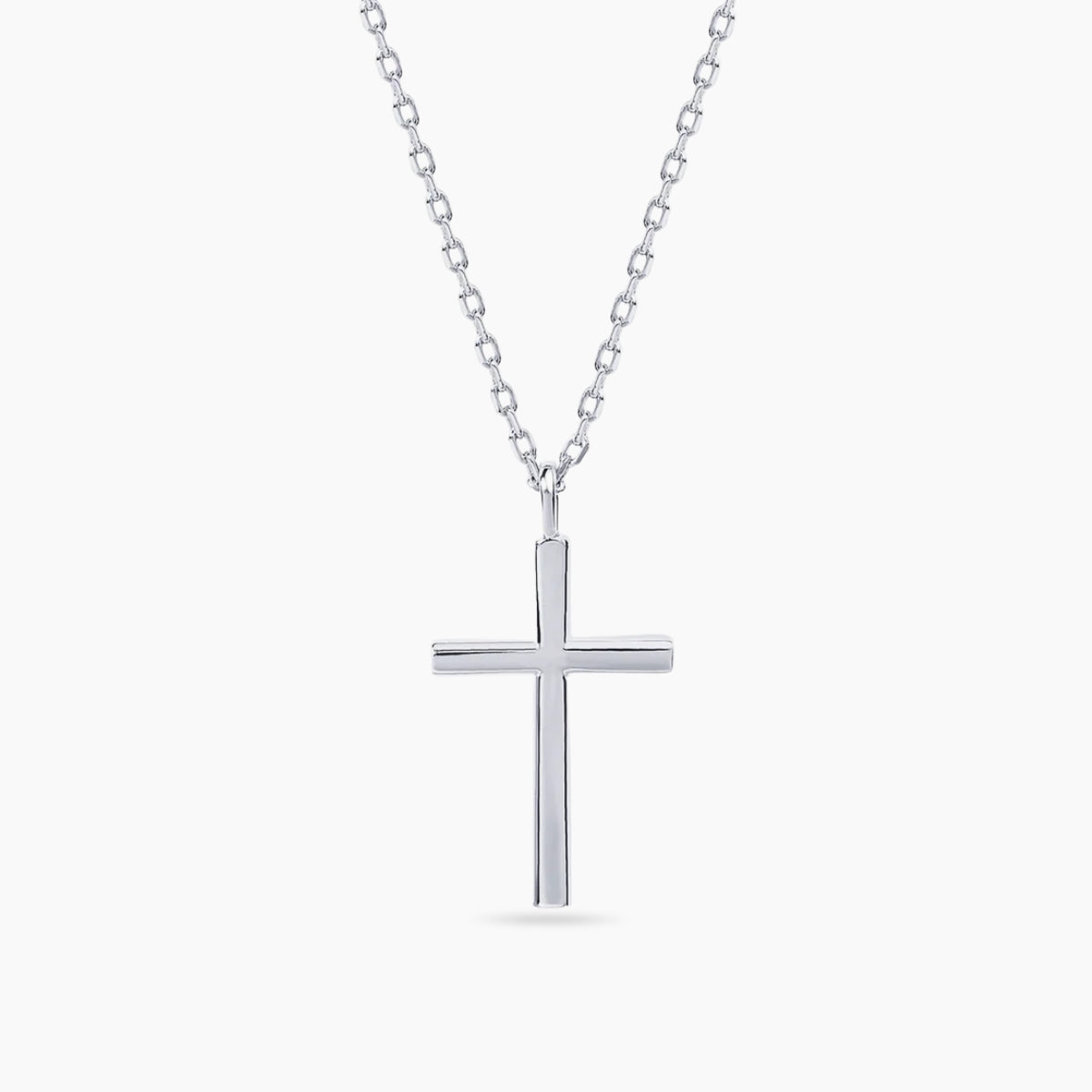 Slat Cross Necklace