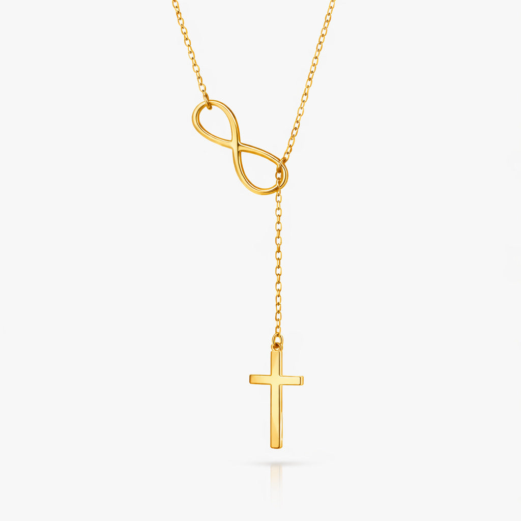 Stracka Infini Cross Necklace