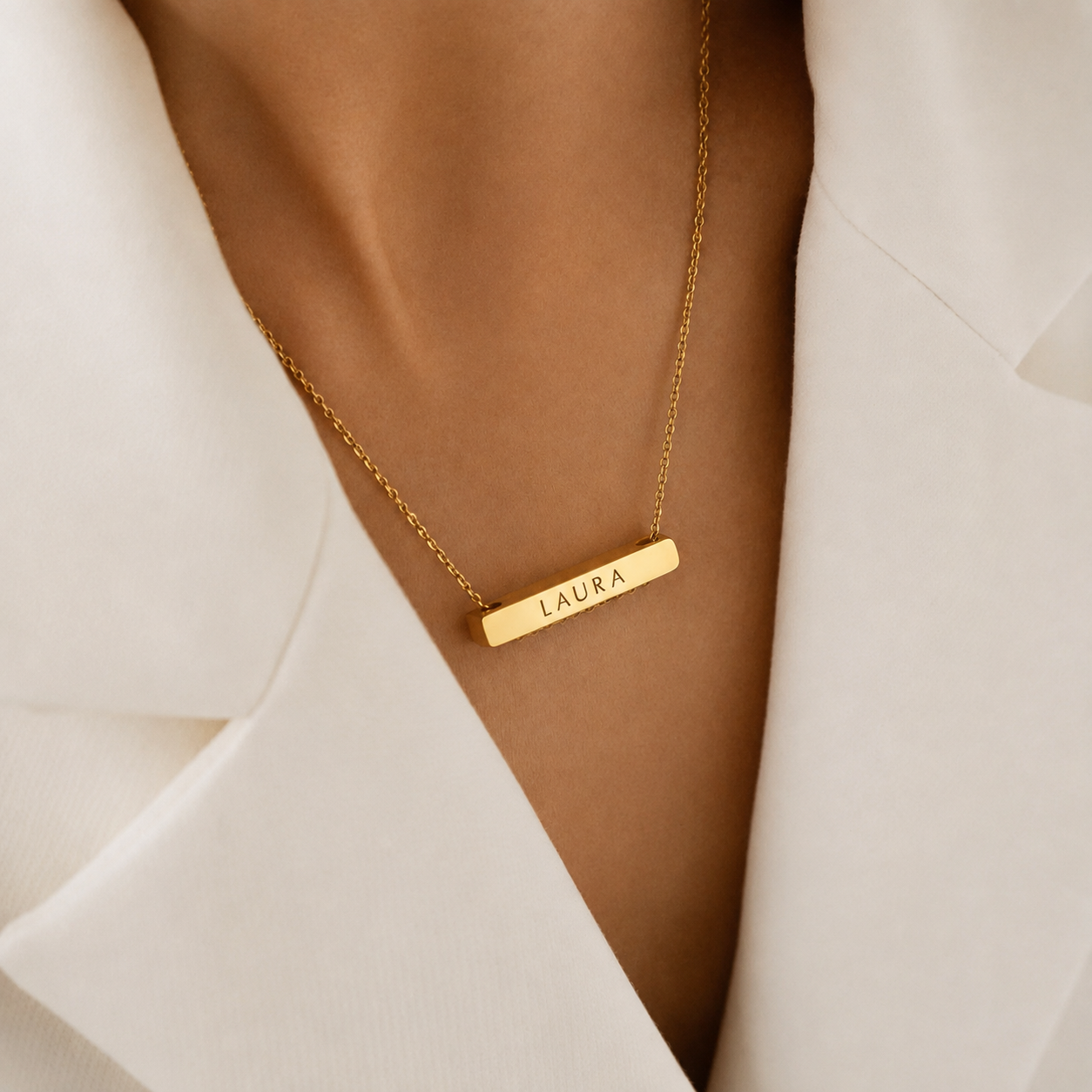 Name Bar Necklace