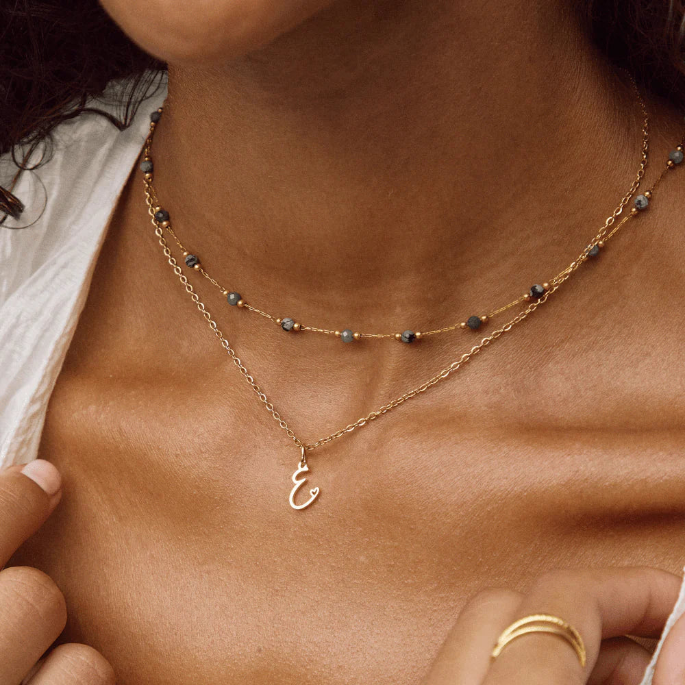 Signature Initial Heart Necklace