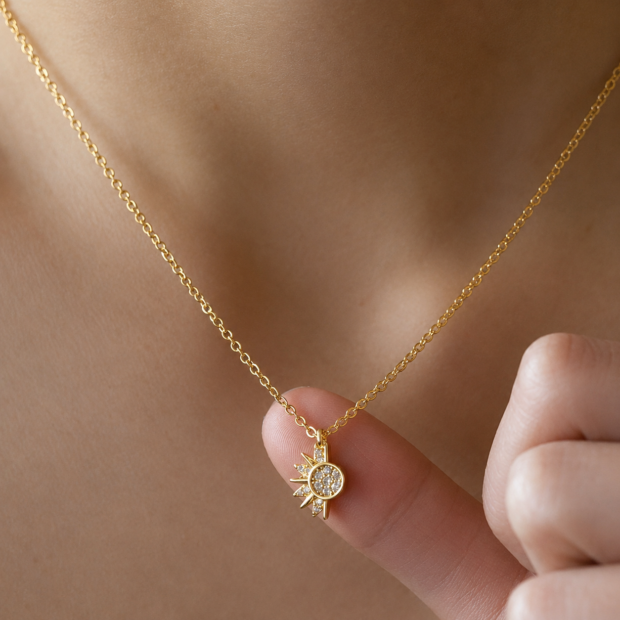 Sun & Moon Necklace