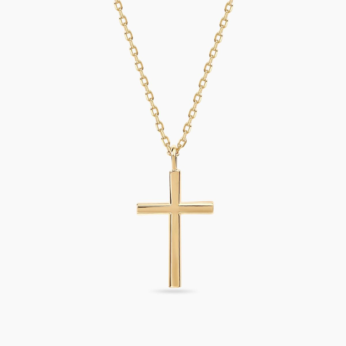 Slat Cross Necklace
