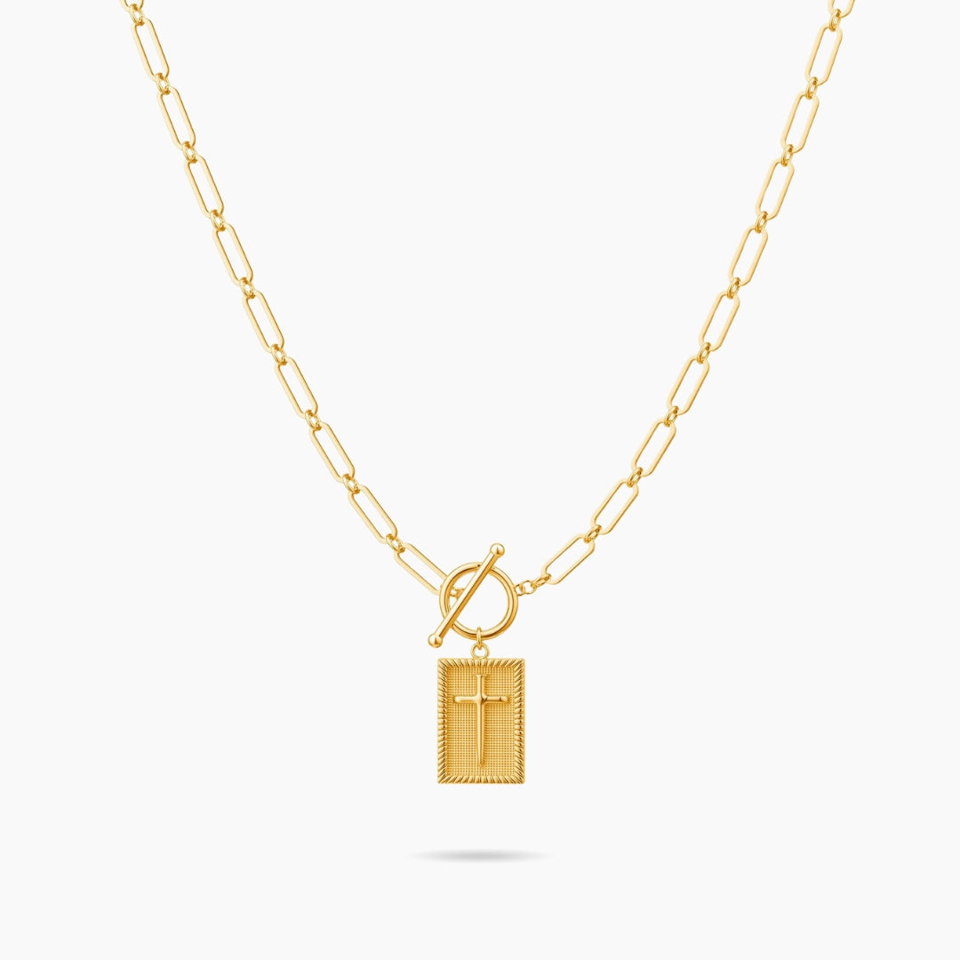 Charm Cross Necklace