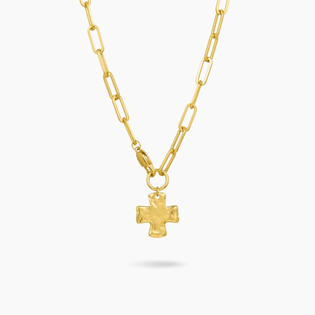 Chunky Cross Necklace