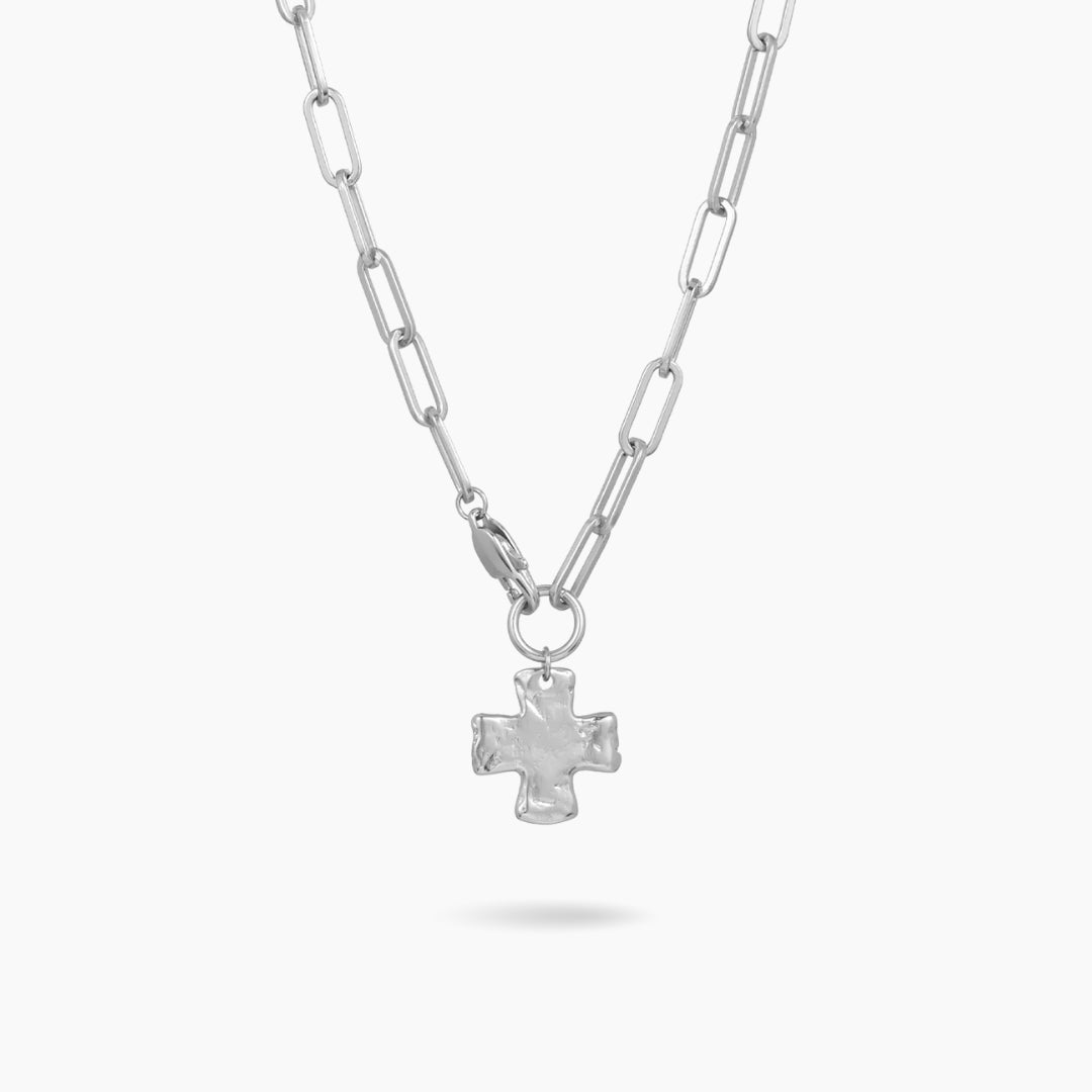 Chunky Cross Necklace