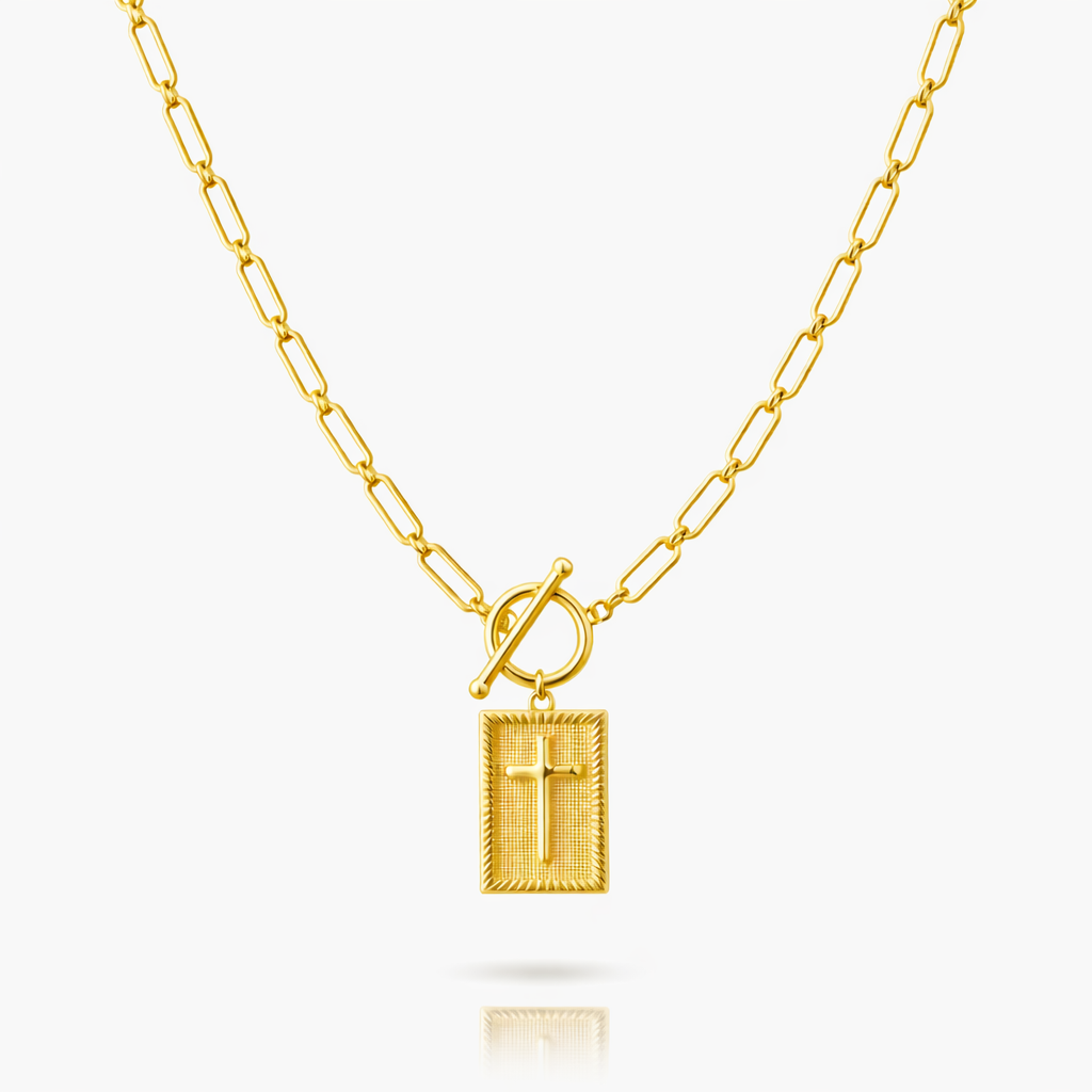 Charm Cross Necklace