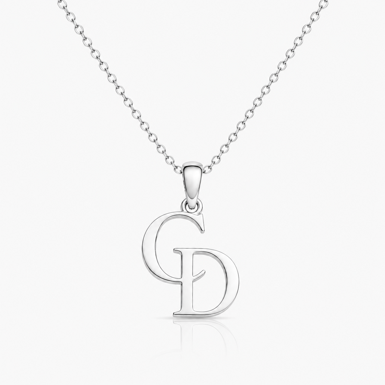 Double Initial Necklace