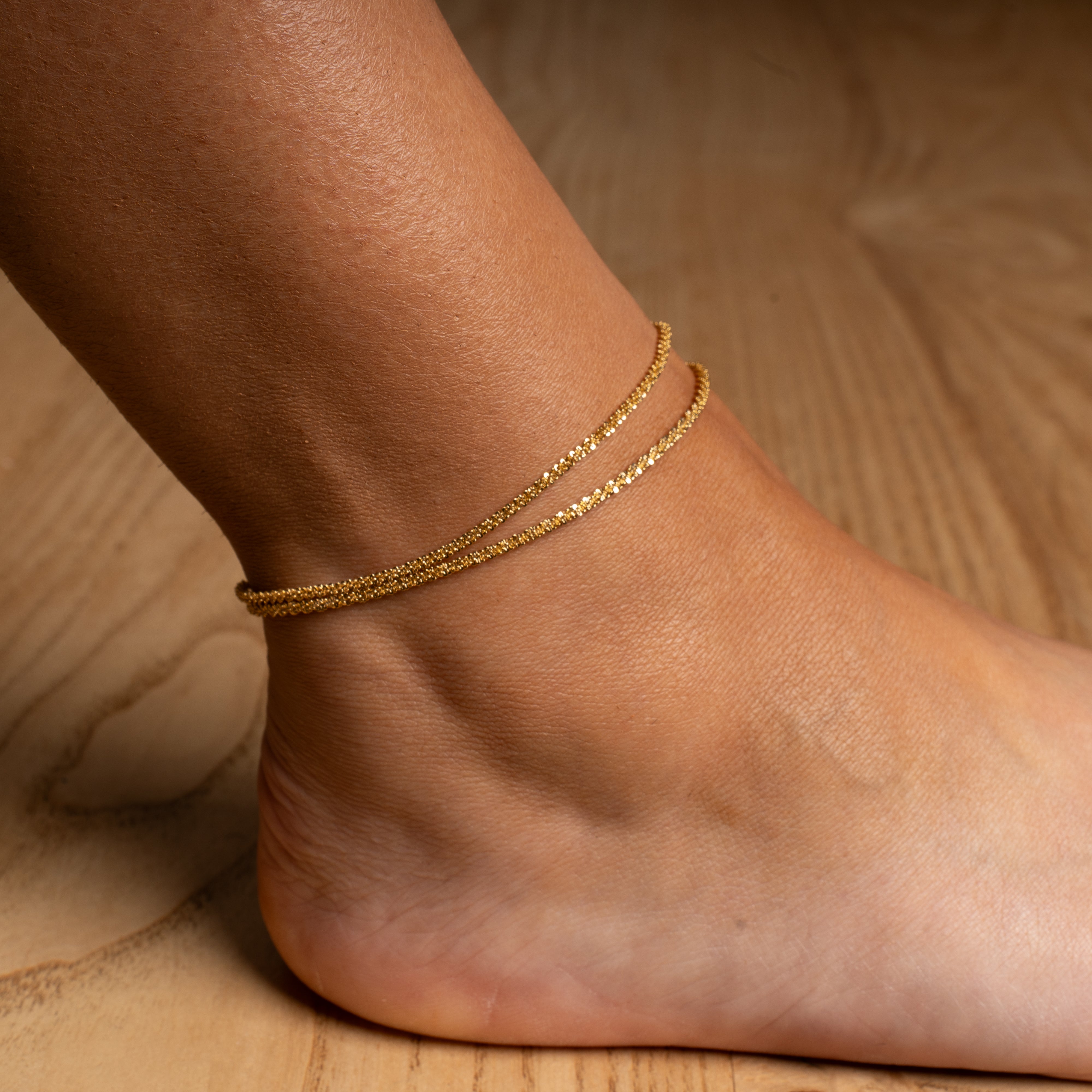 Fero Layered Anklet