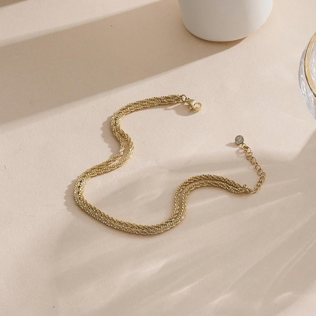 Fero Layered Anklet