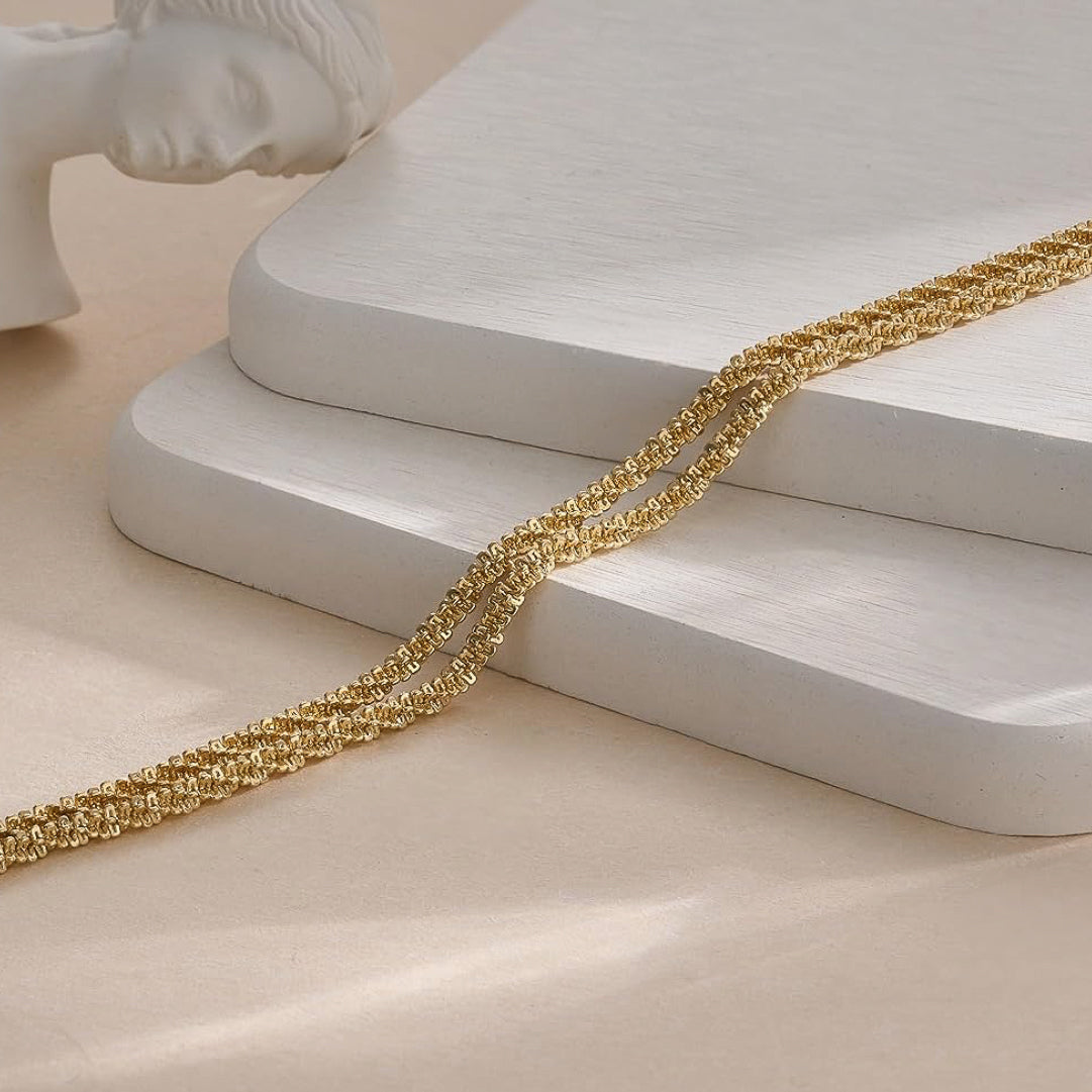 Fero Layered Anklet
