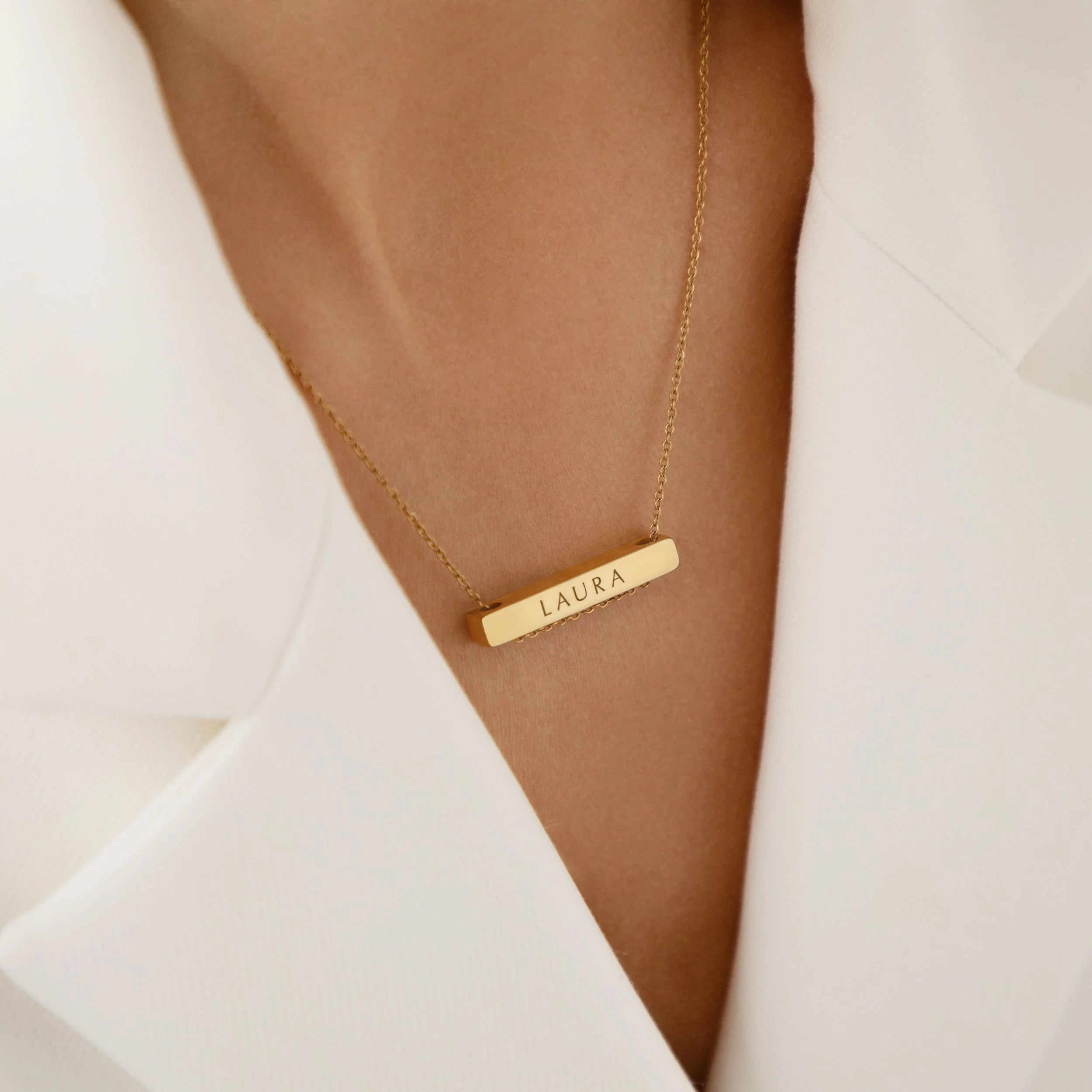 Name Bar Necklace