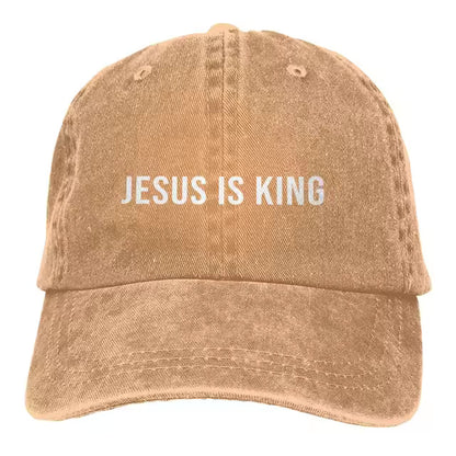 Jesus is King Baseball Cap