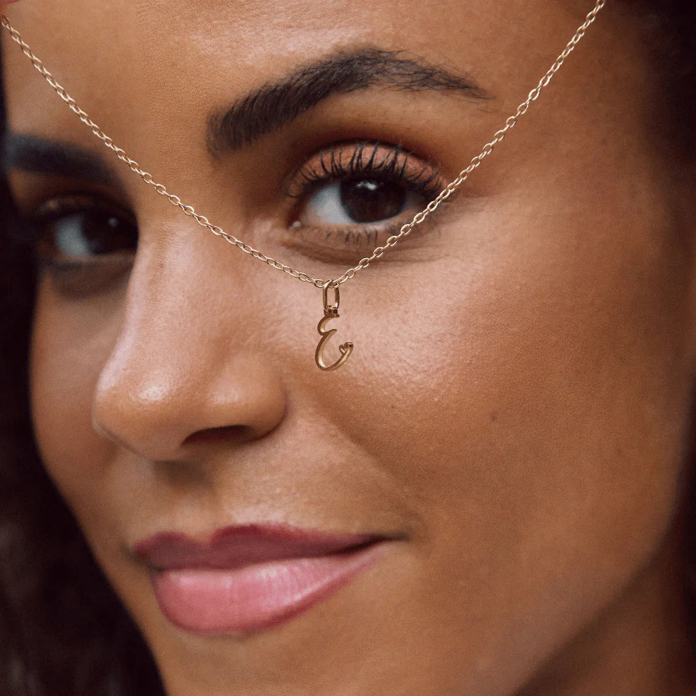 Signature Initial Heart Necklace
