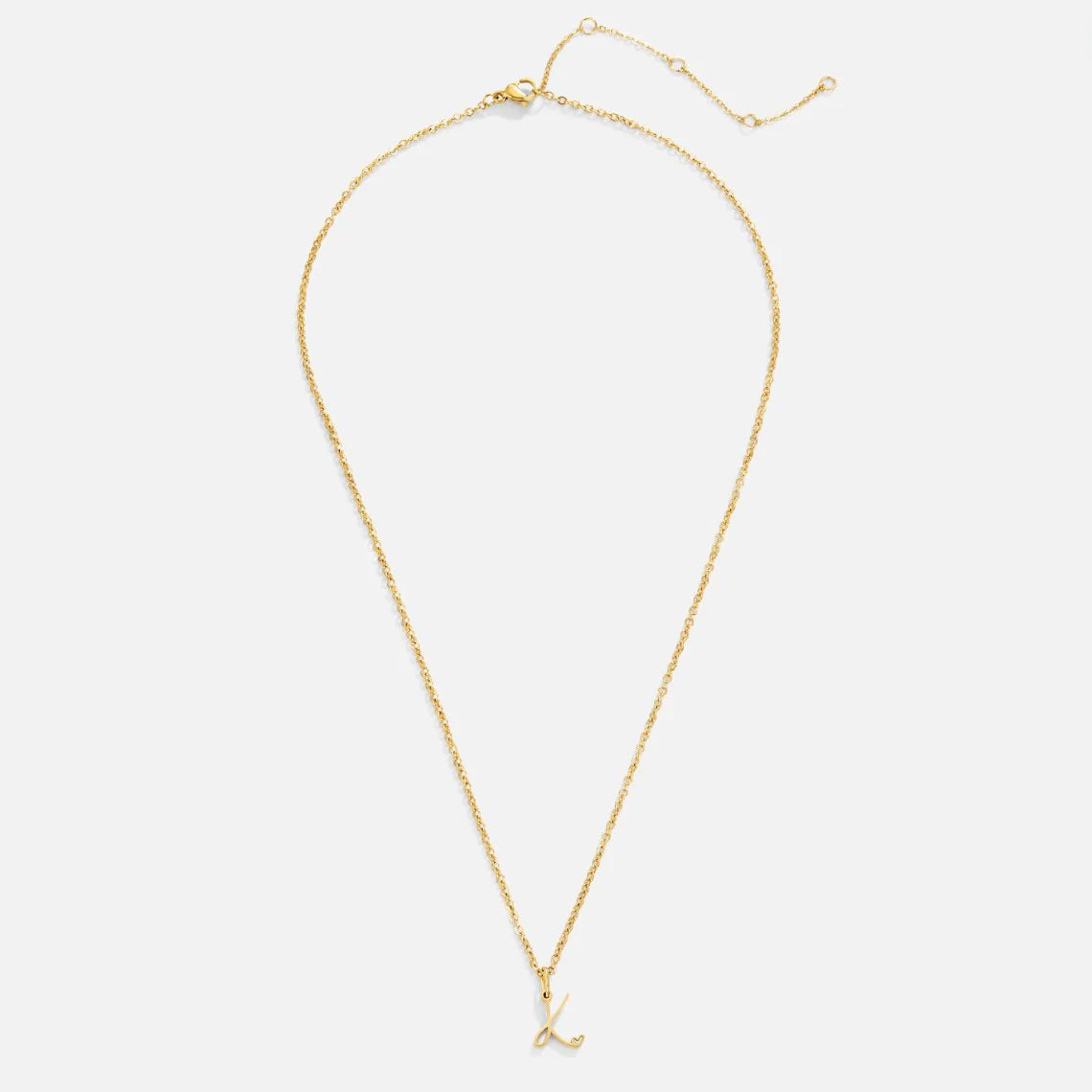 Signature Initial Heart Necklace