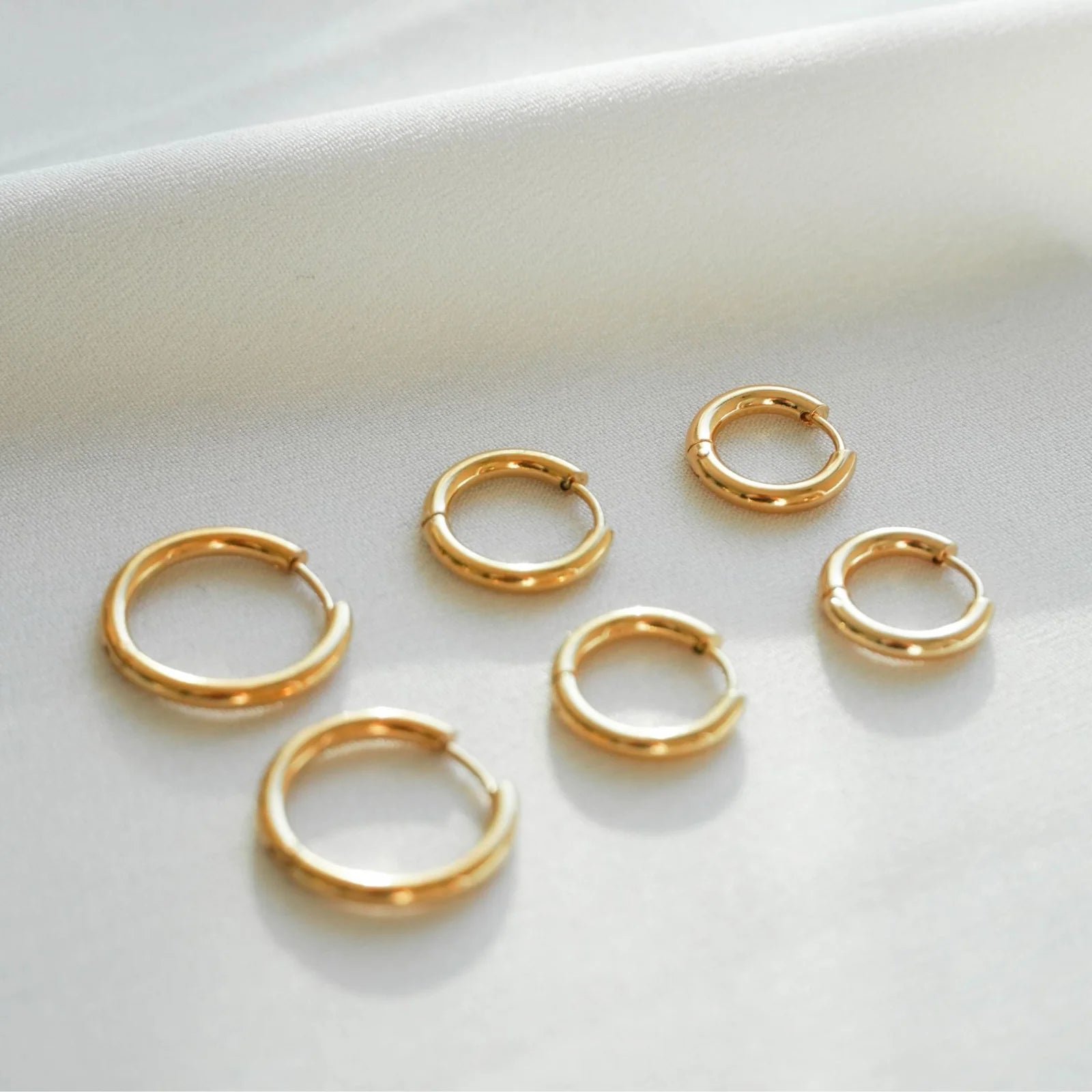 Triple Hoop Earrings